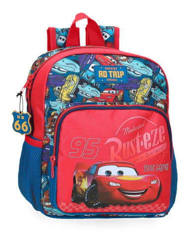 2022243  ADAPT. BACKPACK 28CM.  CARS RD TRIP